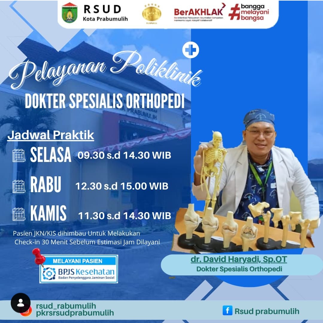dr. H. DAVID HARYADI, Sp.OT