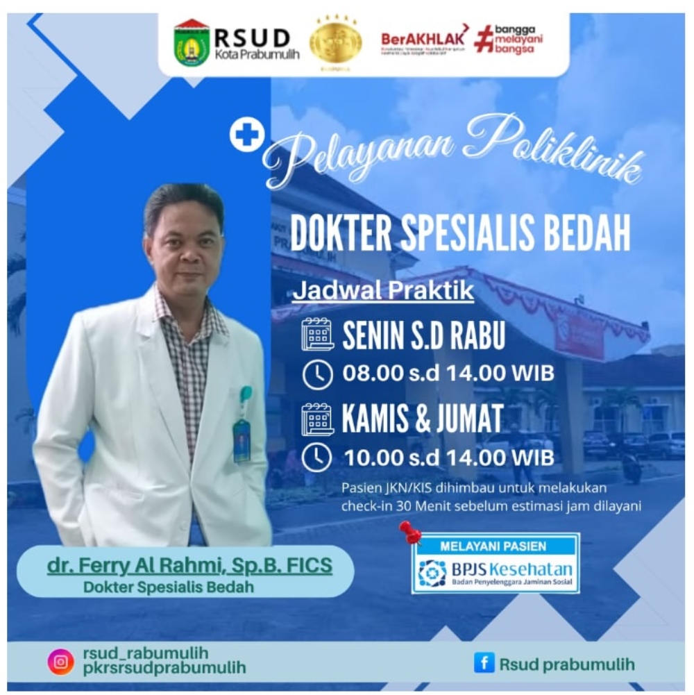dr. H. FERRY AL RAHMI, Sp.B