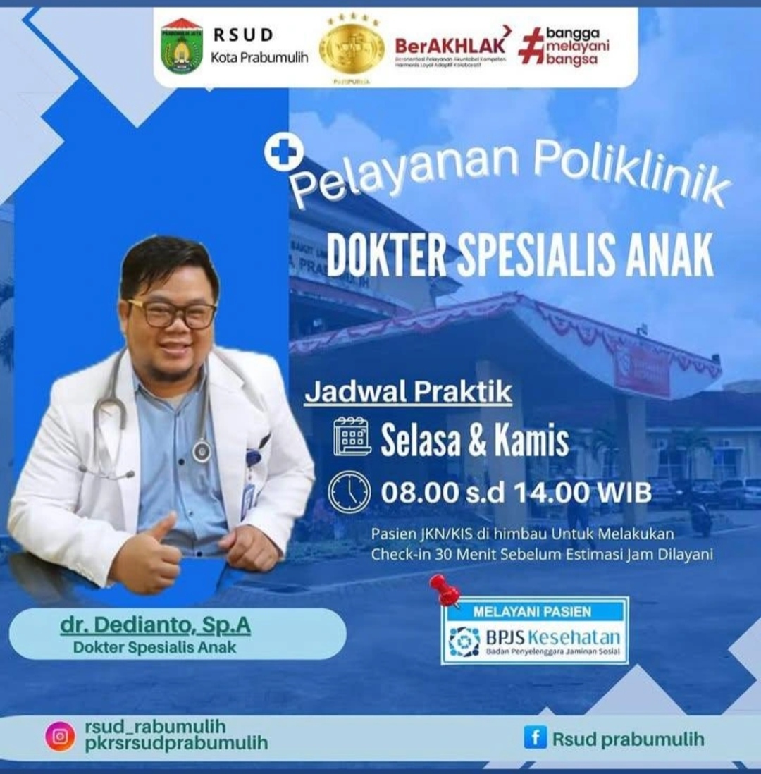 dr. DEDIANTO, Sp.A