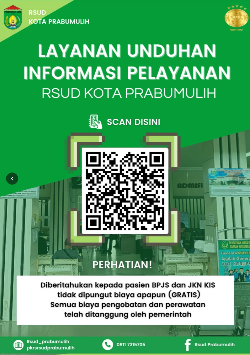 Layanan unduhan informasi pelayanan